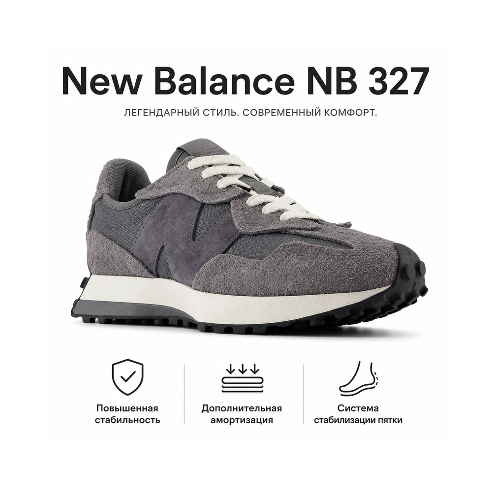 New Balance 327 'Brown Grey' Мужские