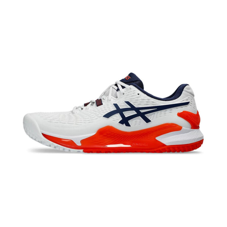 ASICS Gel Resolution 9 'White / Orange' Мужские