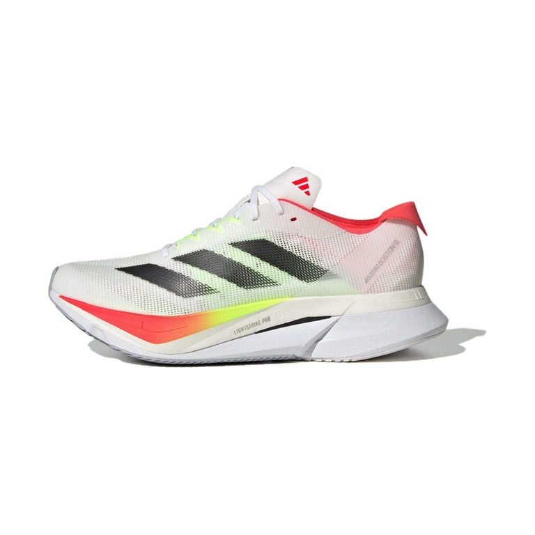 Adidas Adizero Boston 12 'White Core Black Lucid Red' Женские