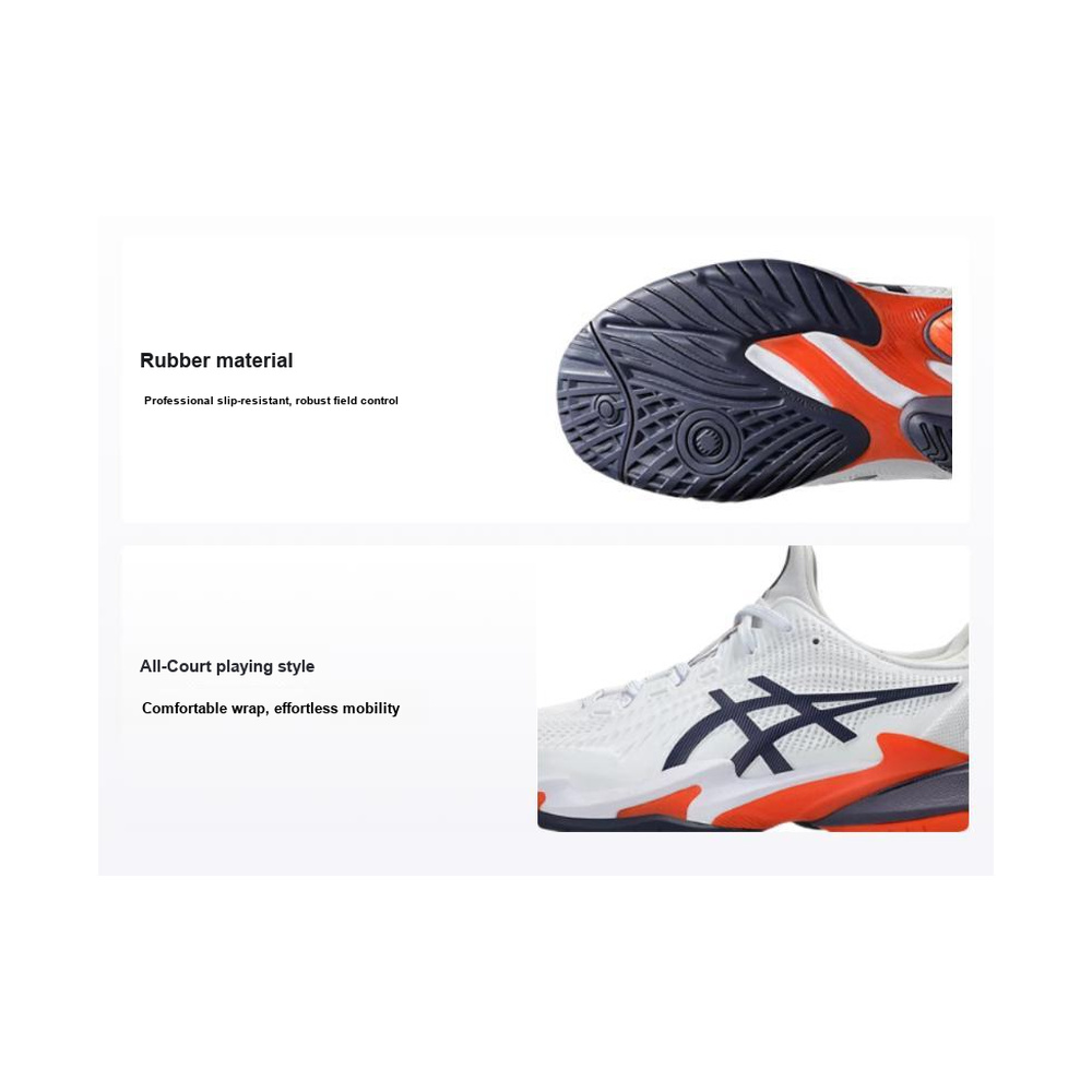 ASICS Court Ff 3 'White Greyish Purple' Мужские