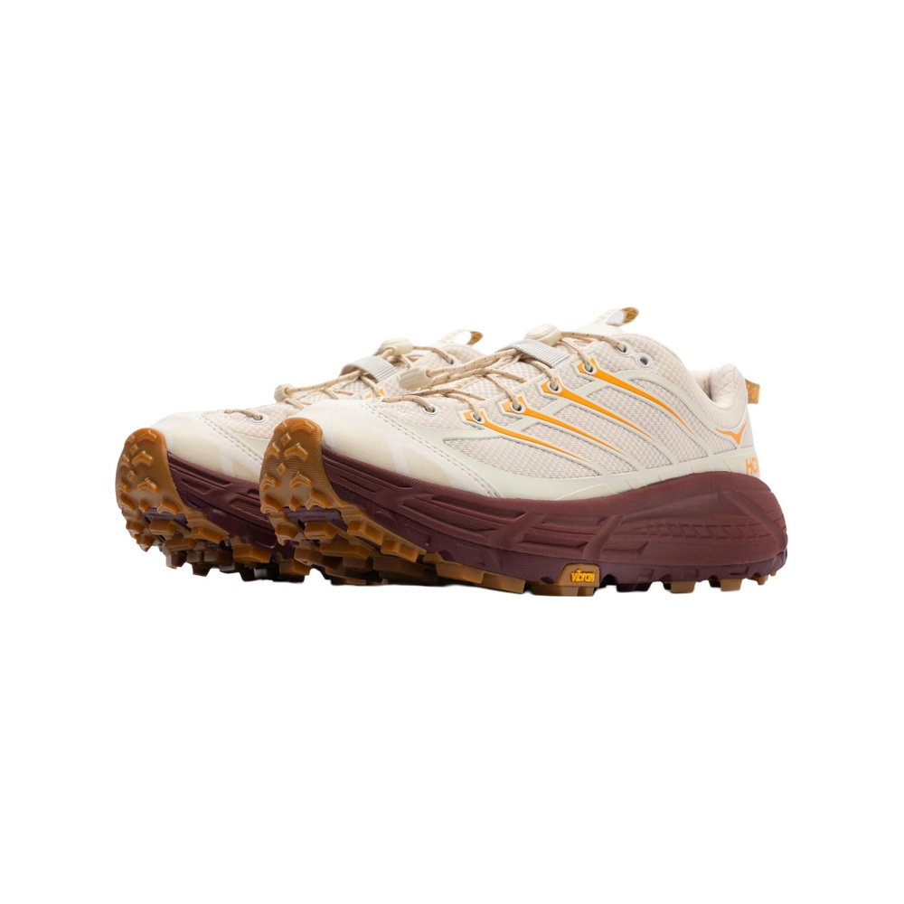 Hoka Mafate Three 2 'Three2 Vanilla Varsity Burgundy' Мужские
