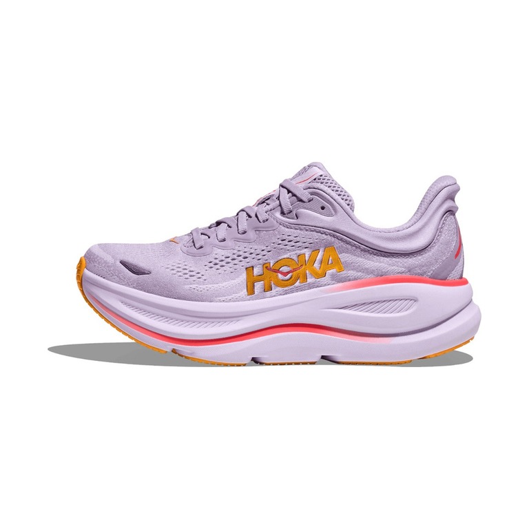 Hoka Bondi 9 'Ash Grey Harbor Mist' Женские