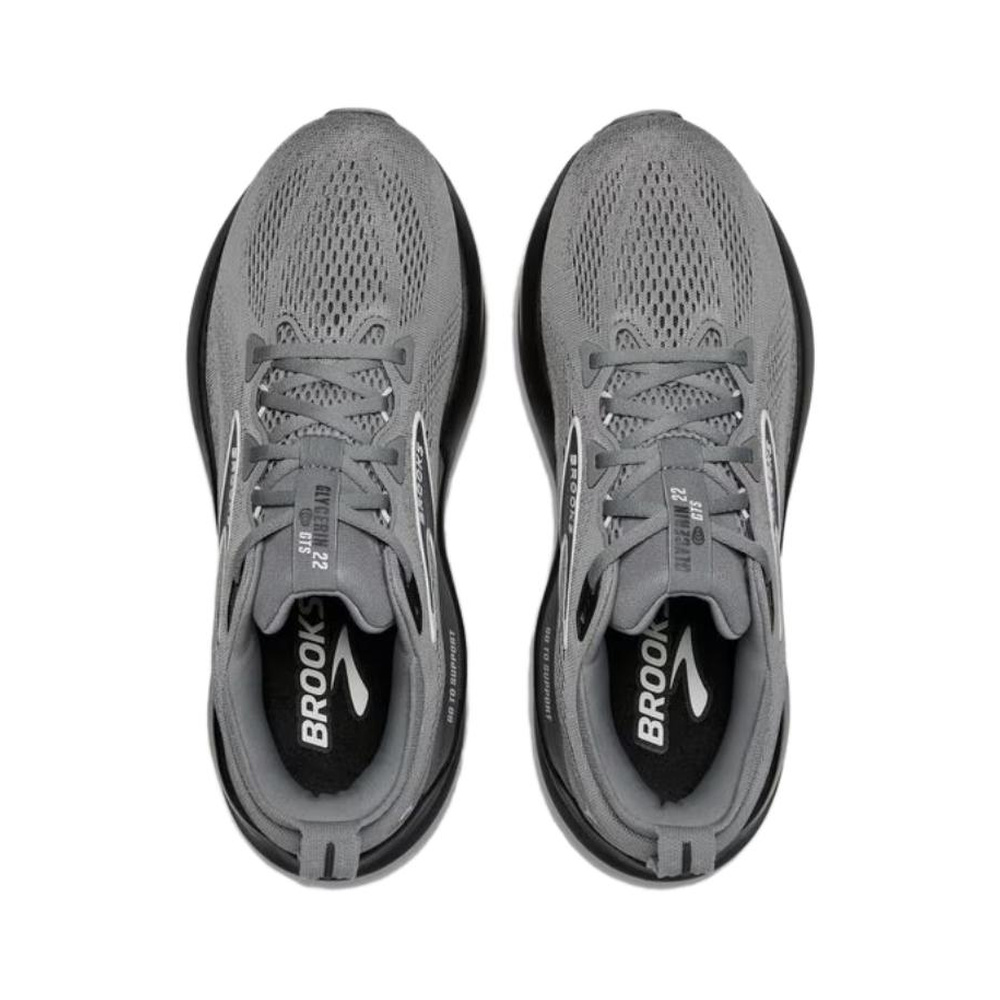 Brooks Glycerin 'Grey Black' Мужские