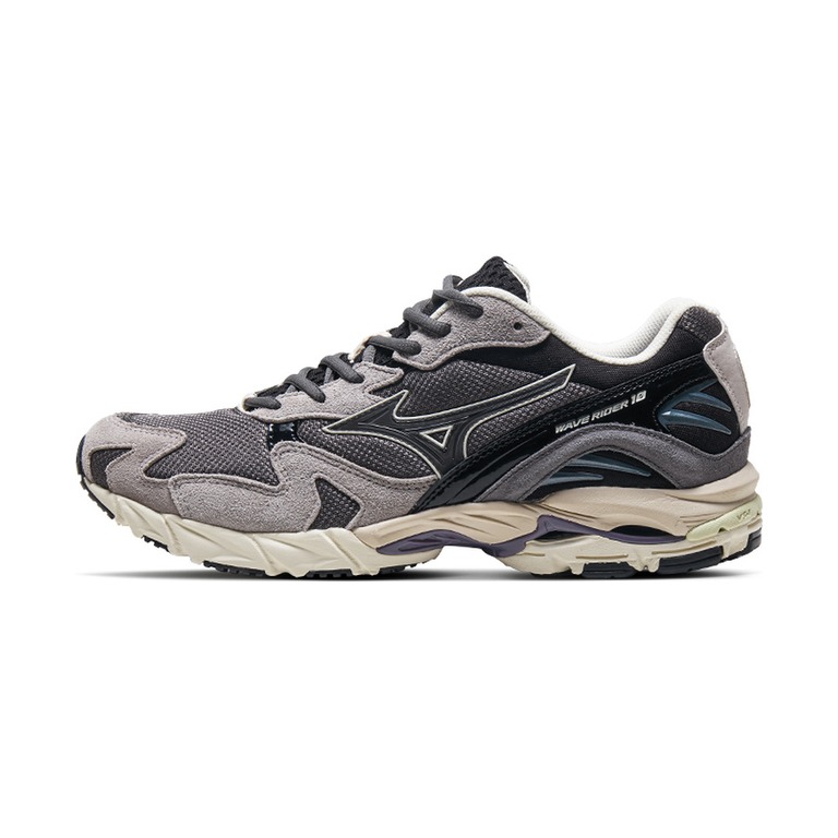 Mizuno Wave Rider 10 'Grey Black' Мужские