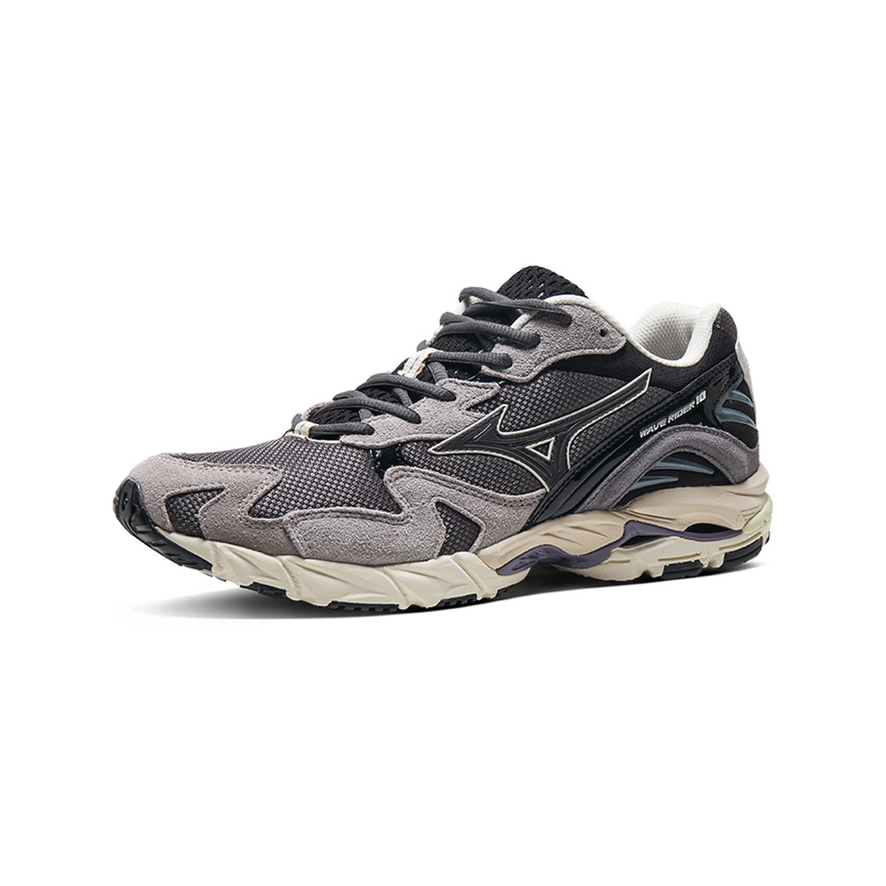 Mizuno Wave Rider 10 'Grey Black' Мужские