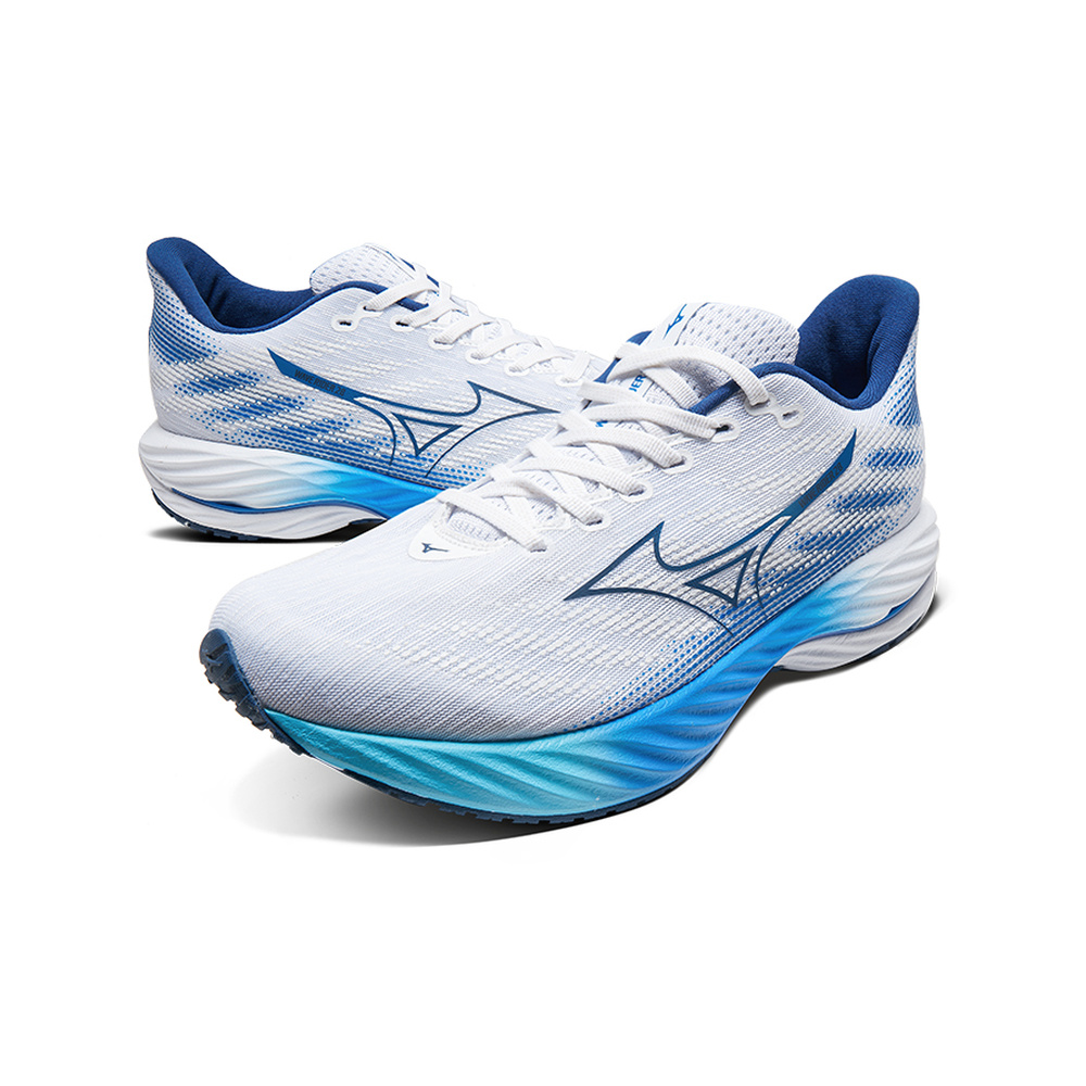 Mizuno Wave Rider 28 'White / Blue' Мужские
