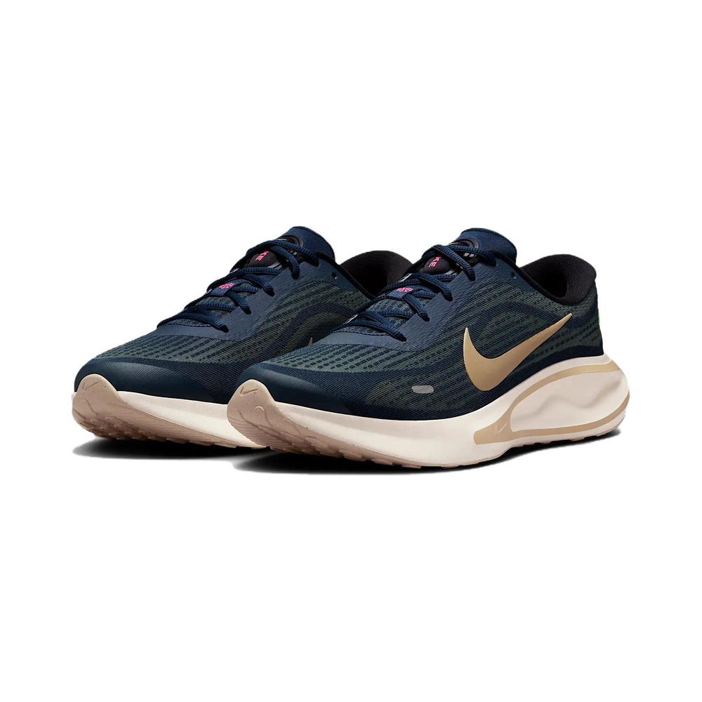 Nike Journey Run 'White / Total Orange / Hydrogen Blue / Blue Crystal' Мужские