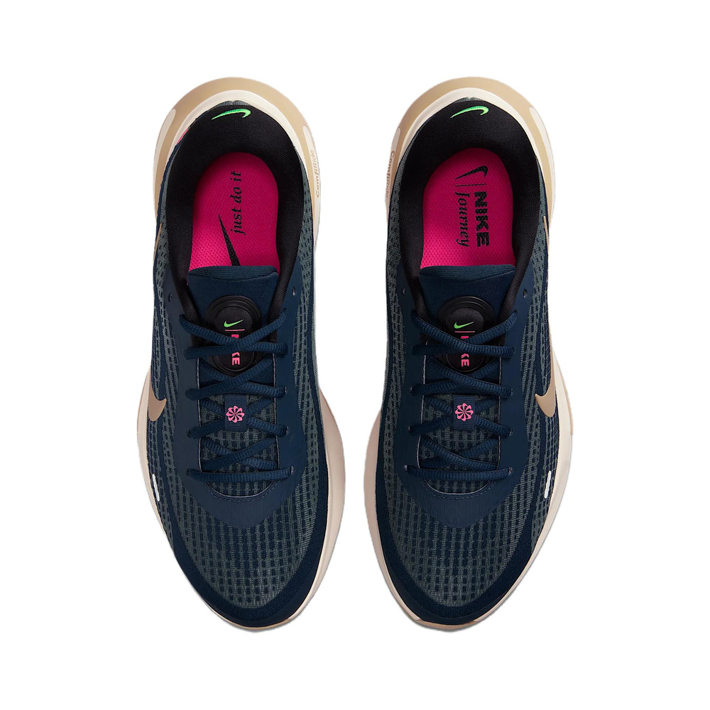 Nike Journey Run 'White / Total Orange / Hydrogen Blue / Blue Crystal' Мужские