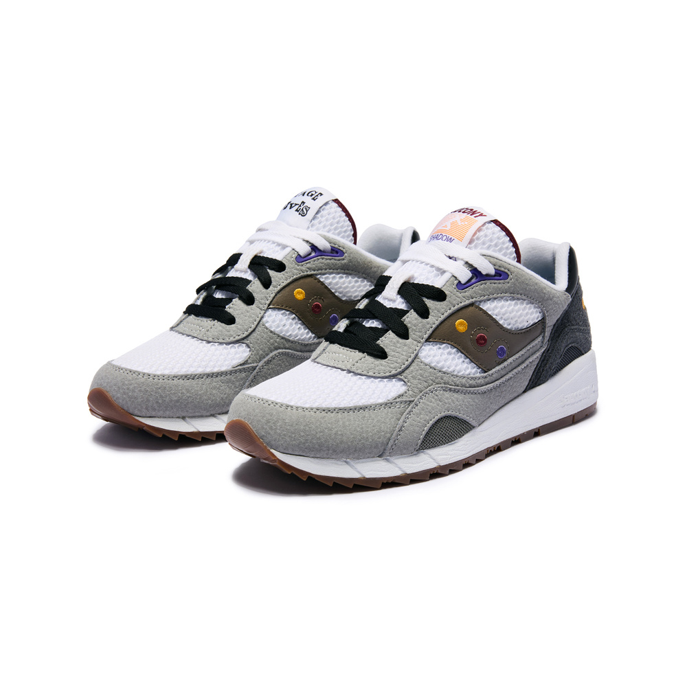 Saucony Shadow 6000 'Grey White' Мужские
