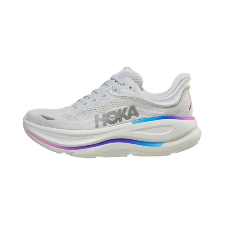 Hoka Bondi 9 'Cosmic Grey White' Женские