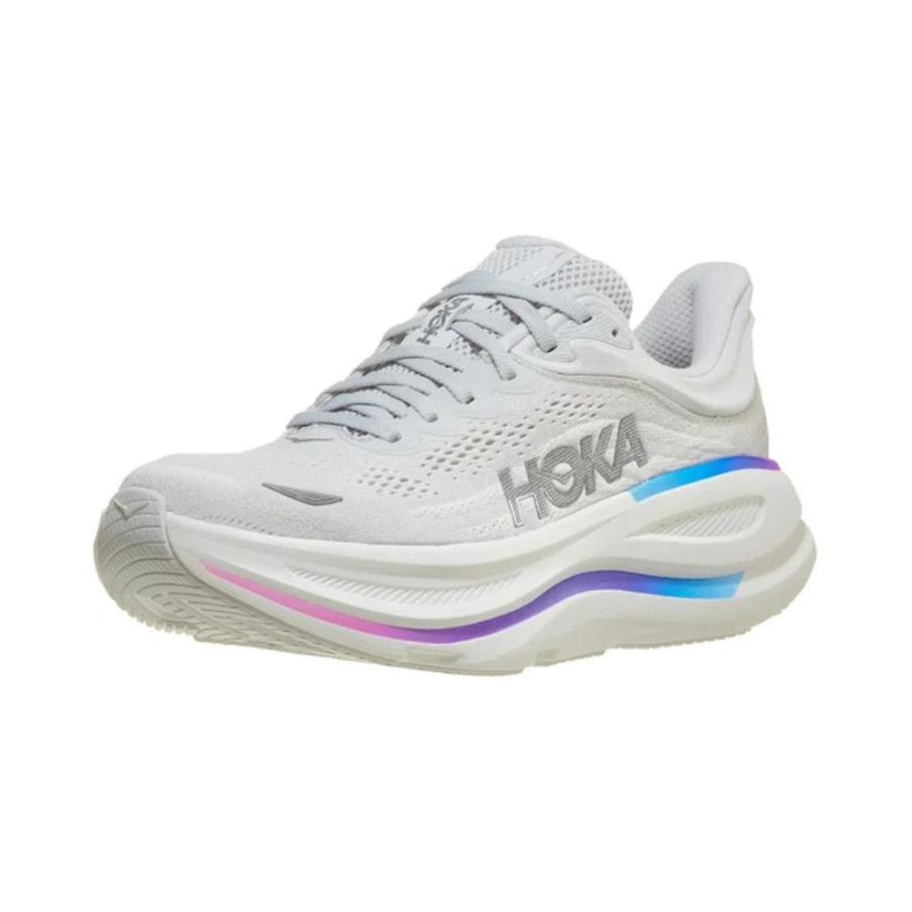Hoka Bondi 9 'Cosmic Grey White' Женские