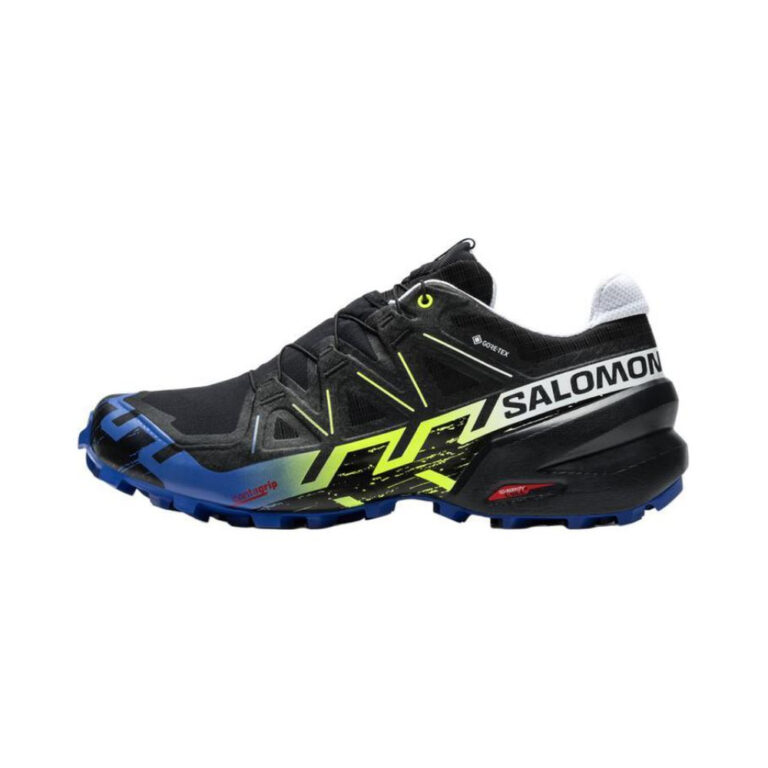 Salomon Speedcross 6 'Black / Surf The Web / Safety Yellow' Мужские