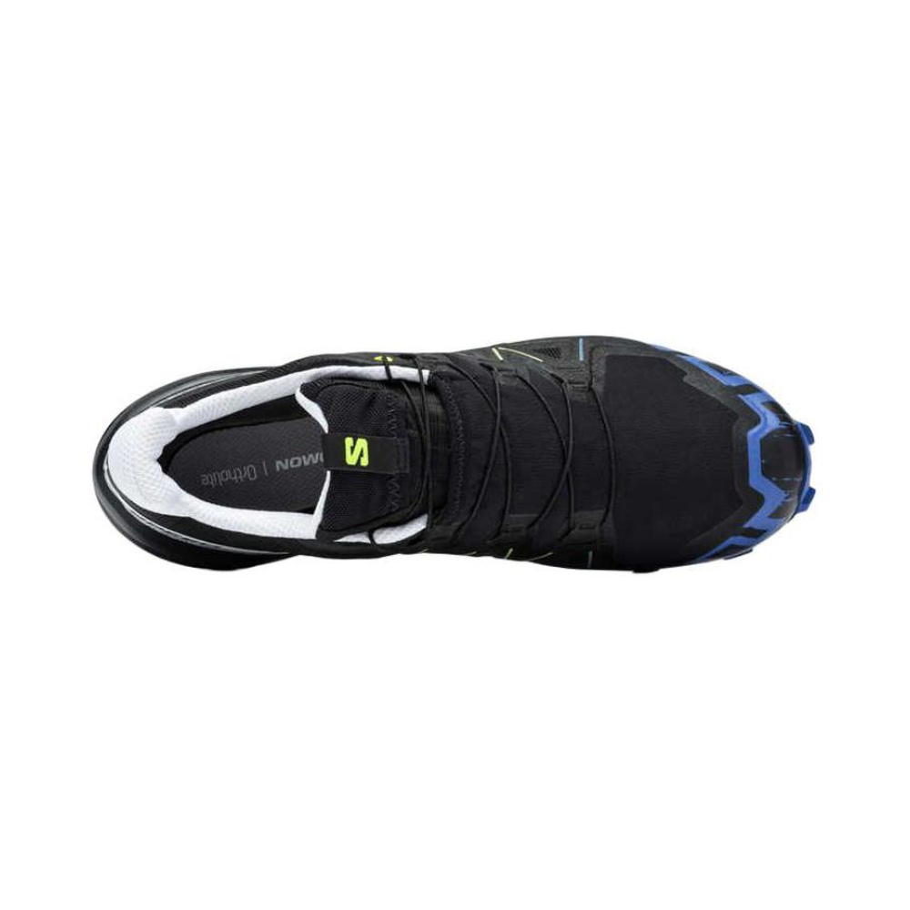 Salomon Speedcross 6 'Black / Surf The Web / Safety Yellow' Мужские