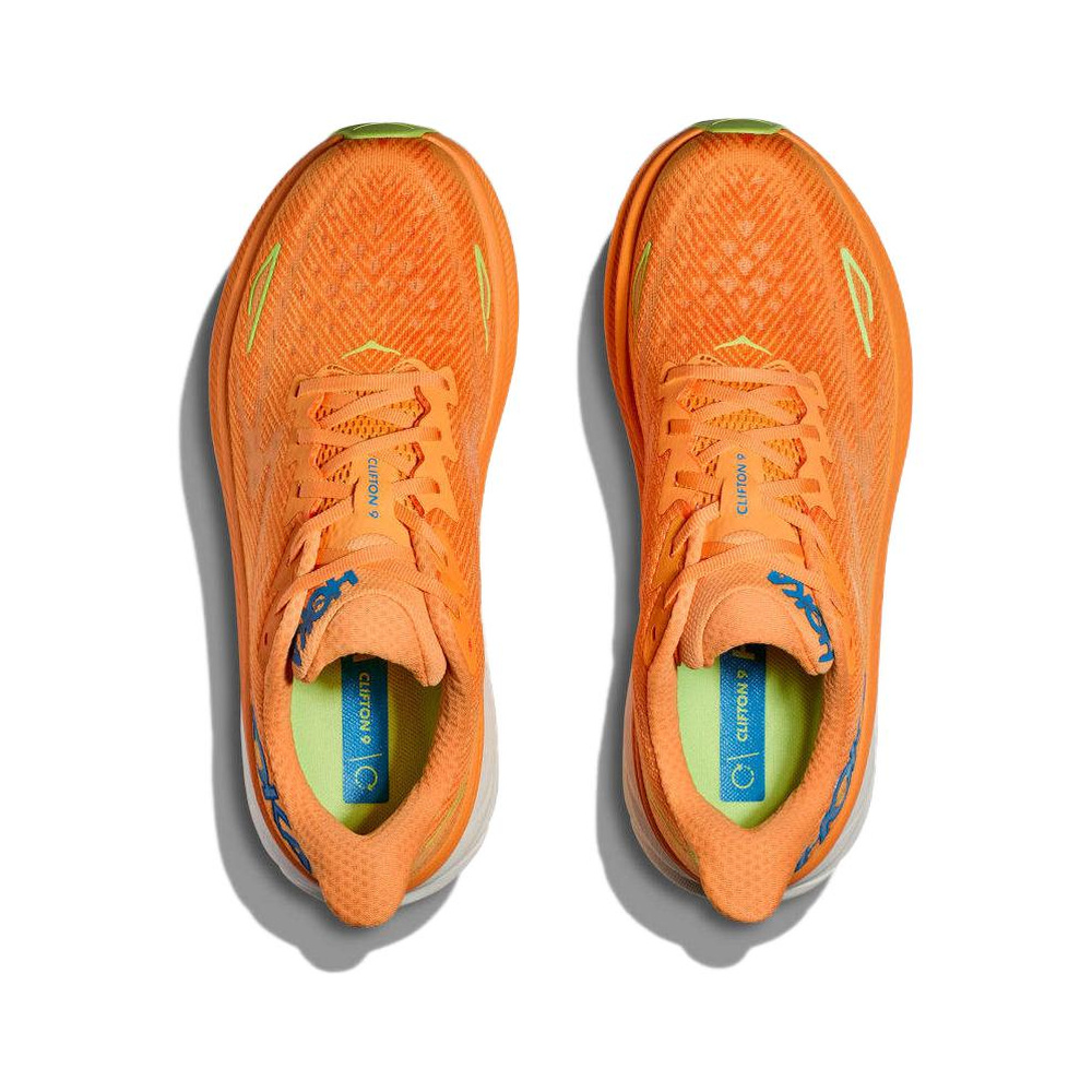 Hoka Clifton 9 'Solar Flare Lettuce' Мужские