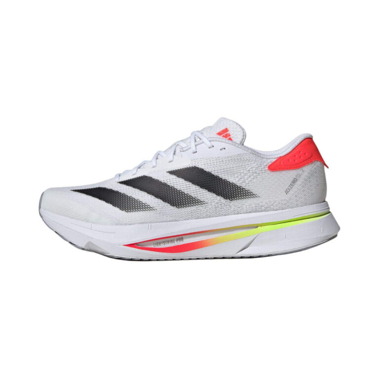 Adidas Adizero SL2 'White Black Lucid Red' Мужские