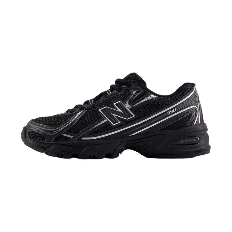 New Balance 740 'Black Silver Metallic' Унисекс
