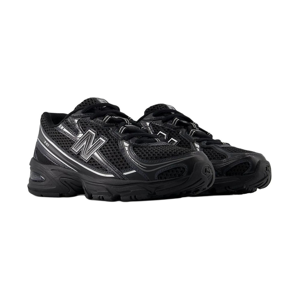 New Balance 740 'Black Silver Metallic' Унисекс