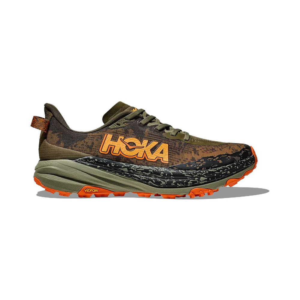 Hoka One Speedgoat 6 'Olive / Yellow' Мужские