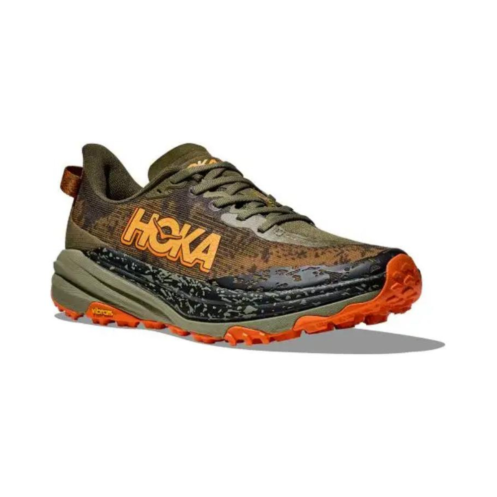 Hoka One Speedgoat 6 'Olive / Yellow' Мужские