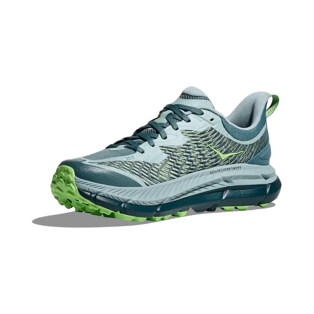 Hoka Mafate Speed 4 'Grey Light Blue' Мужские