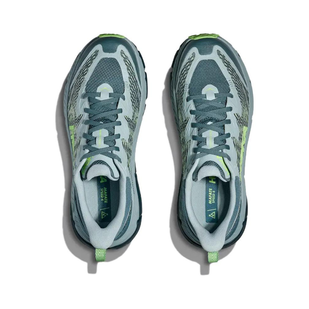 Hoka Mafate Speed 4 'Grey Light Blue' Мужские