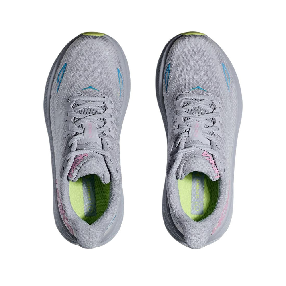 Hoka One Clifton 9 'Gull Sea Ice' Женские