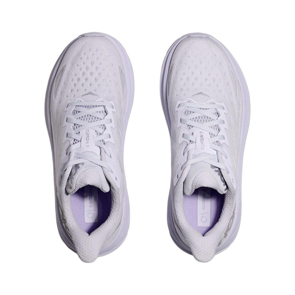 Hoka One Clifton 9 'Sea Glass Lunar White' Женские