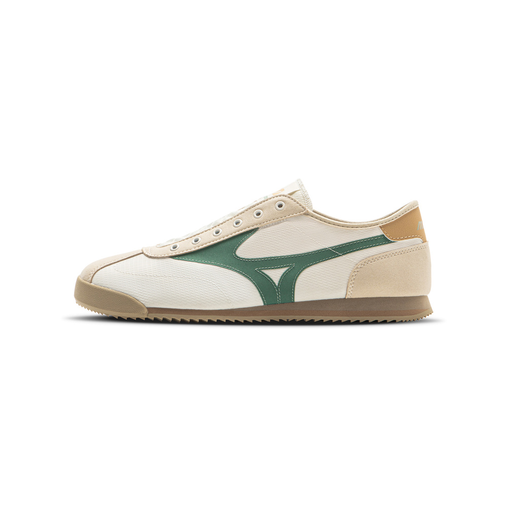 Ecru / Green / Grey