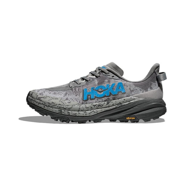 Hoka Speedgoat 6 'Grey / Blue' Мужские