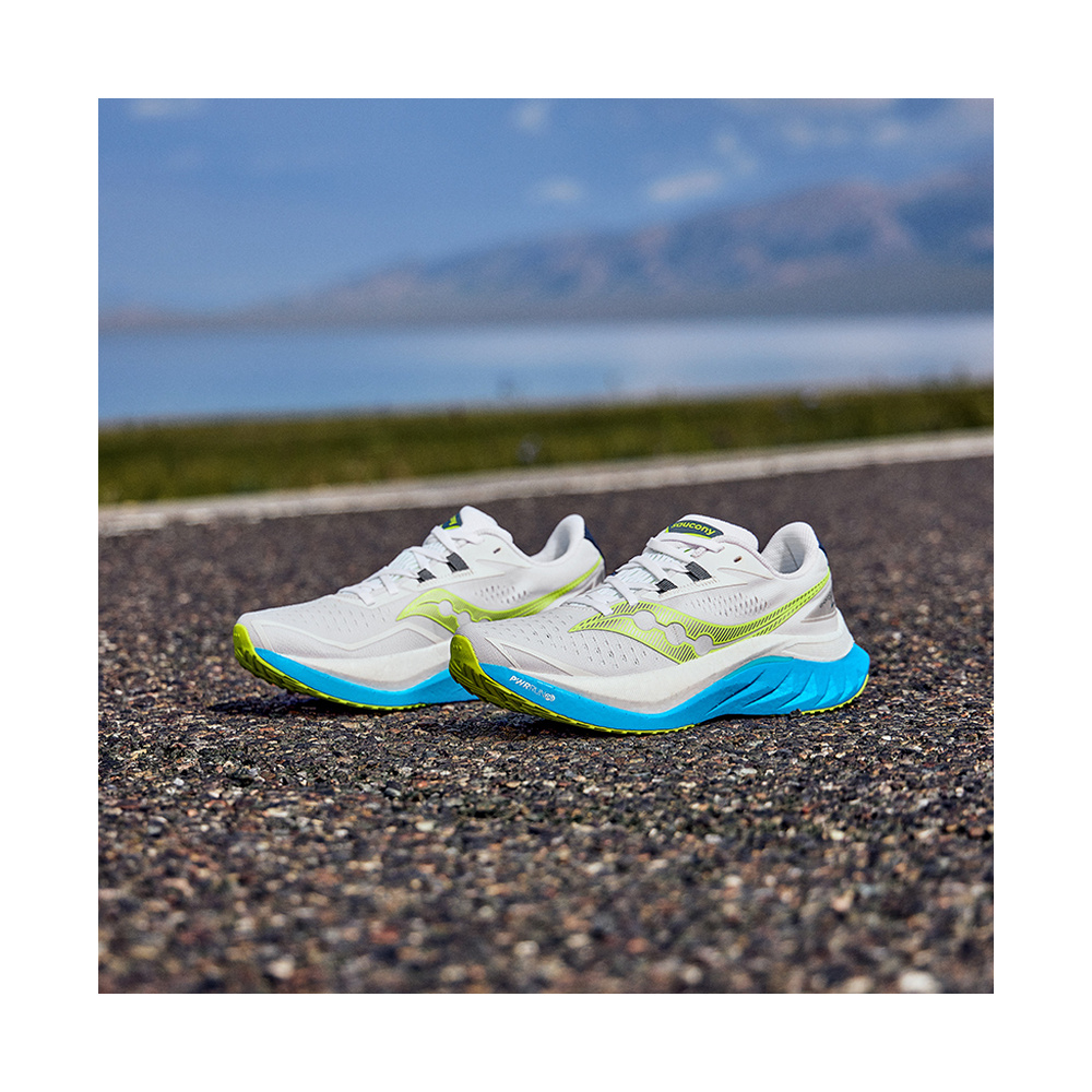 Saucony Endorphin Speed 'White Viziblue' Женские