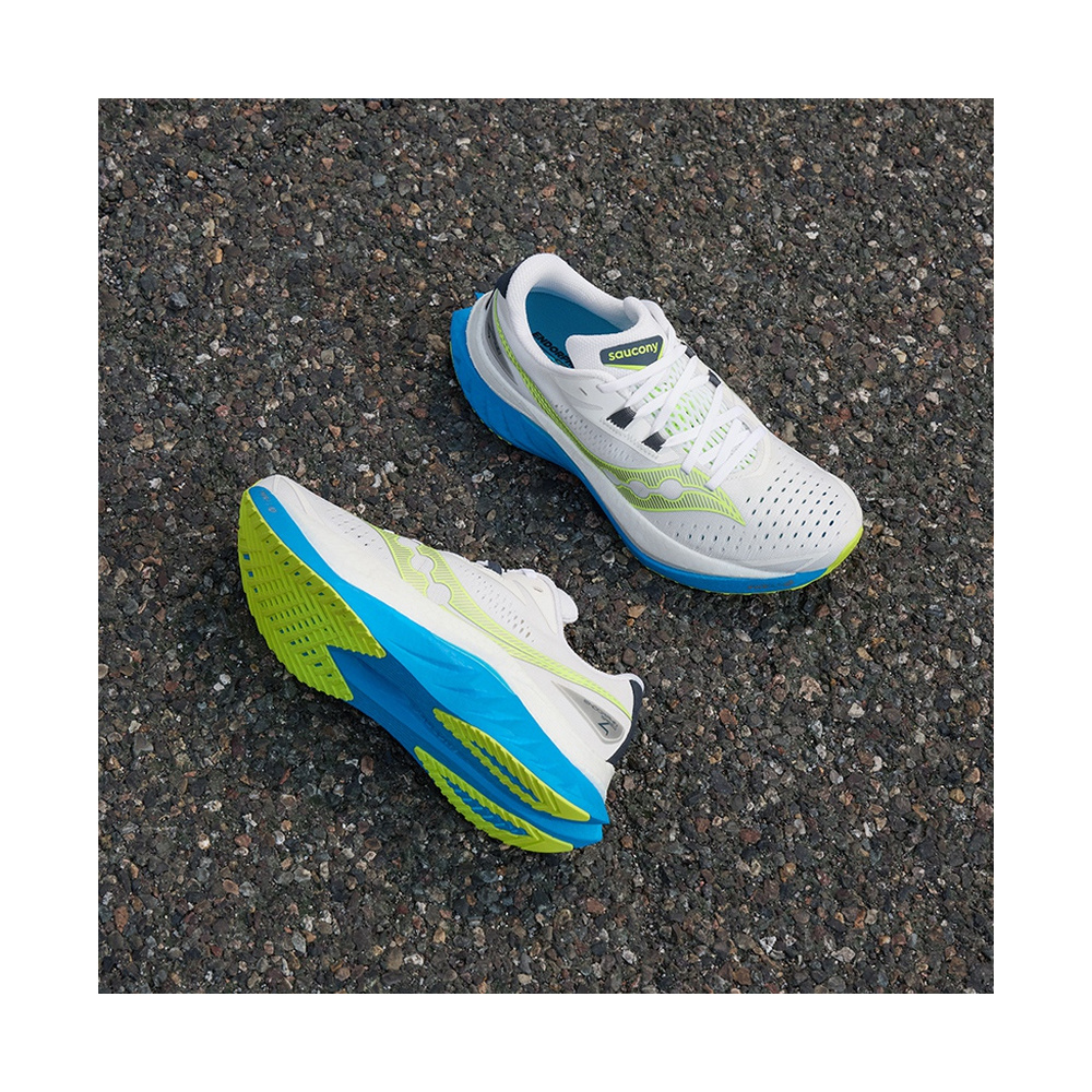Saucony Endorphin Speed 'White Viziblue' Женские