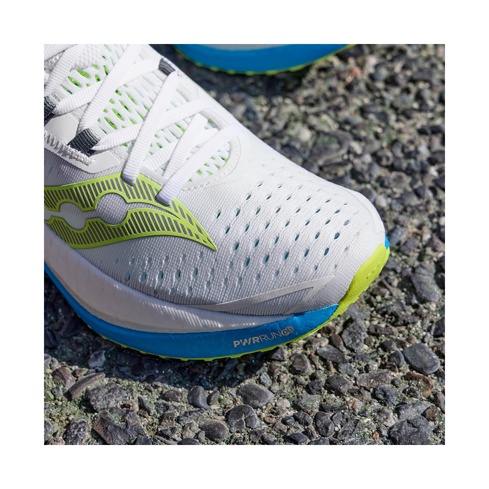 Saucony Endorphin Speed 'White Viziblue' Женские