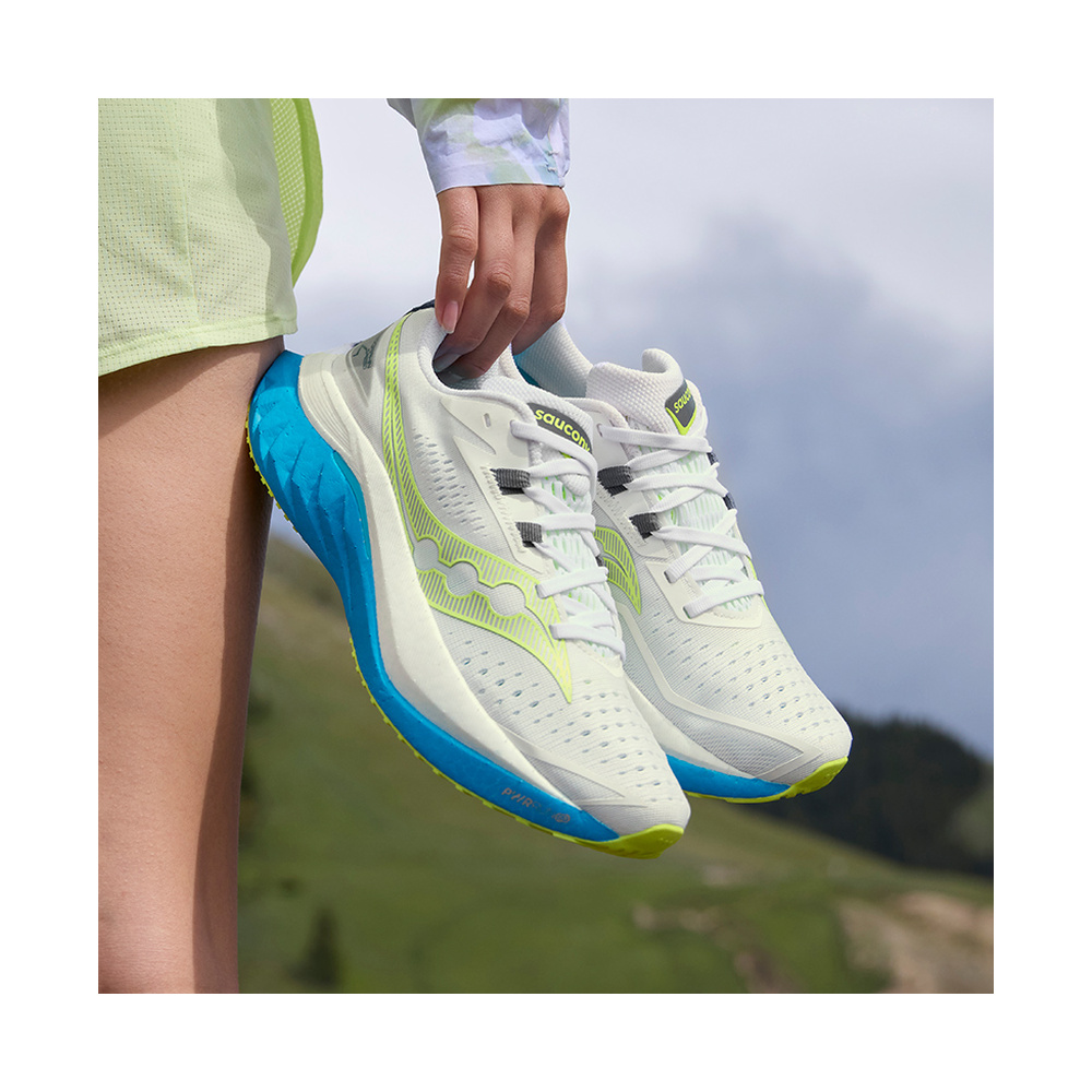 Saucony Endorphin Speed 'White Viziblue' Женские