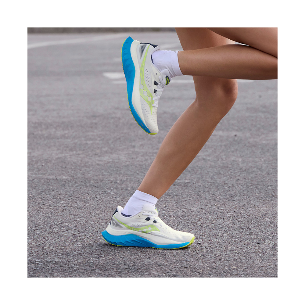 Saucony Endorphin Speed 'White Viziblue' Женские
