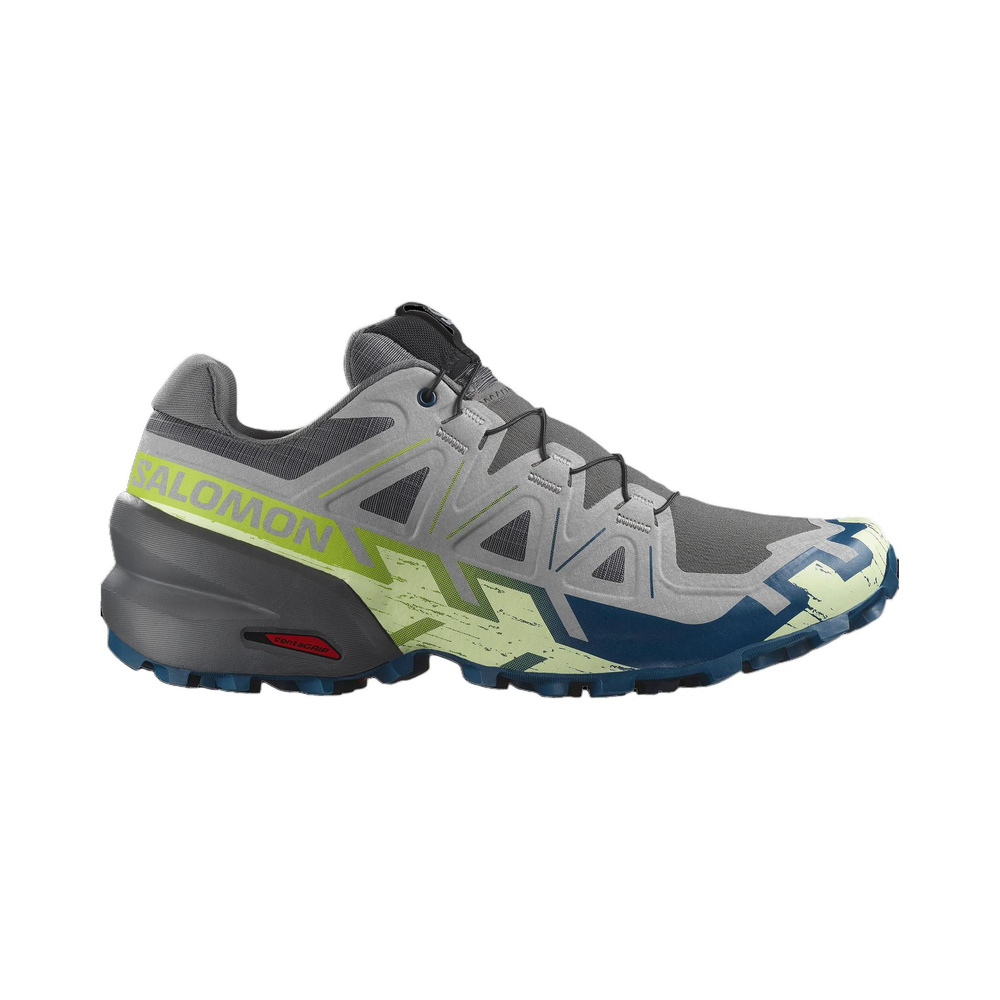 Salomon Speedcross 6 'Castle Rock / Lime / Cream' Мужские