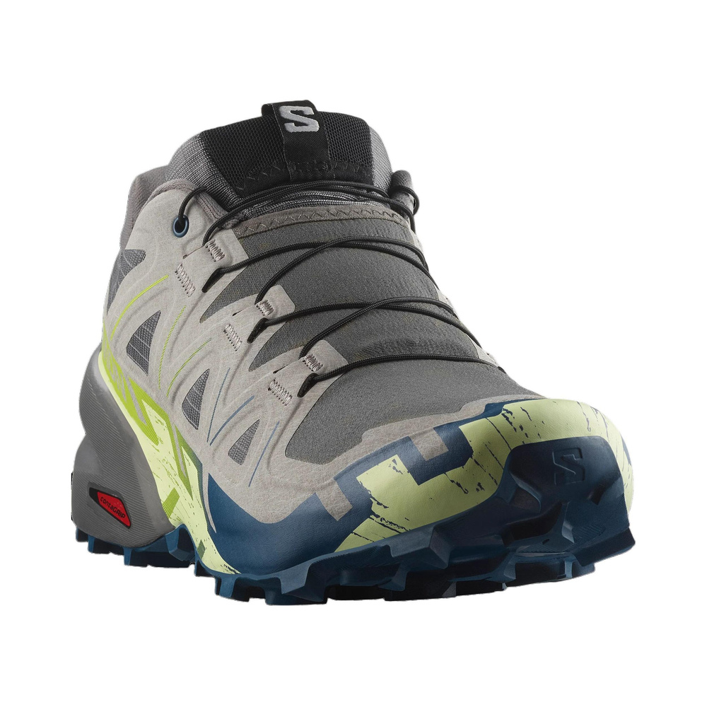 Salomon Speedcross 6 'Castle Rock / Lime / Cream' Мужские