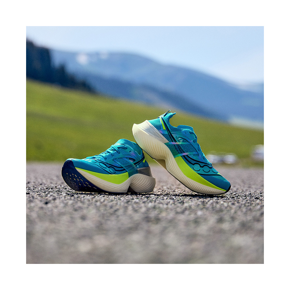 Saucony Endorphin Elite Wing 'Viziblue / Citron' Мужские