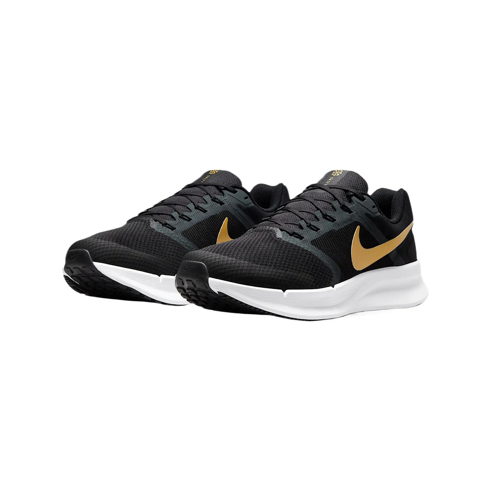 Nike Run Swift 3 'Black Anthracite White Metallic Gold' Мужские