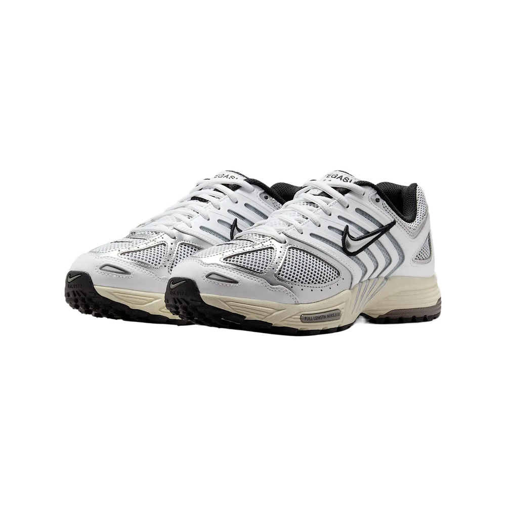 Nike Air Pegasus 2005 'White / Coconut Milk / Black / Metallic Silver' Женские