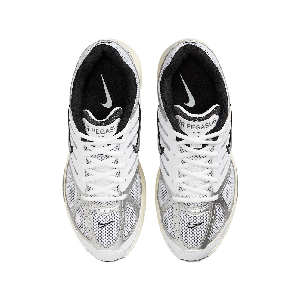 Nike Air Pegasus 2005 'White / Coconut Milk / Black / Metallic Silver' Женские