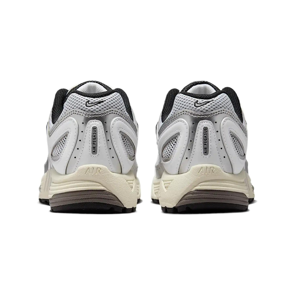 Nike Air Pegasus 2005 'White / Coconut Milk / Black / Metallic Silver' Женские
