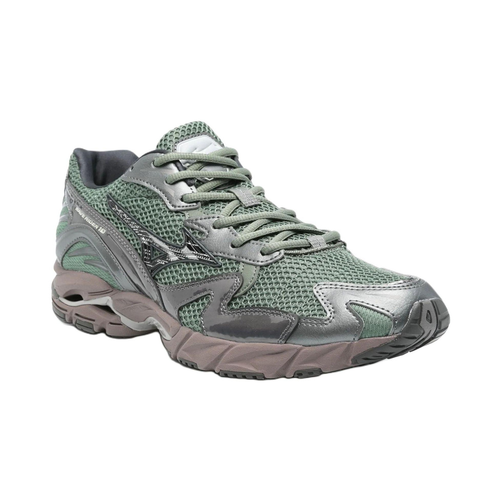 Mizuno Wave Rider 10 'Green Silver' Мужские
