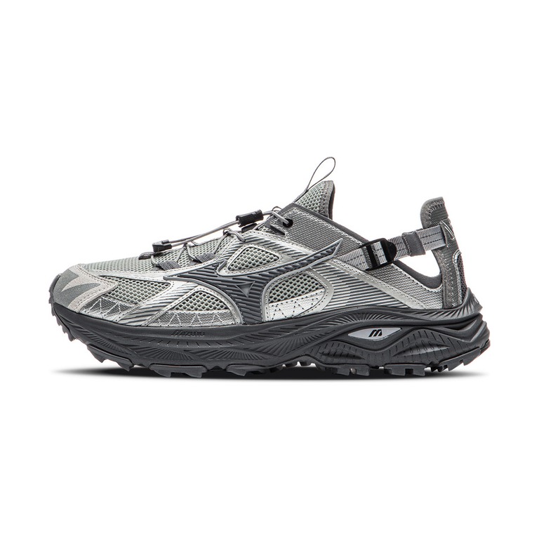 Mizuno Racer Trail 'Grey / Silver / Dark Grey' Мужские