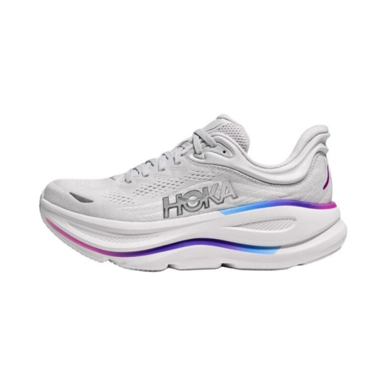 Hoka Bondi 9 'Cosmic Grey White' Женские