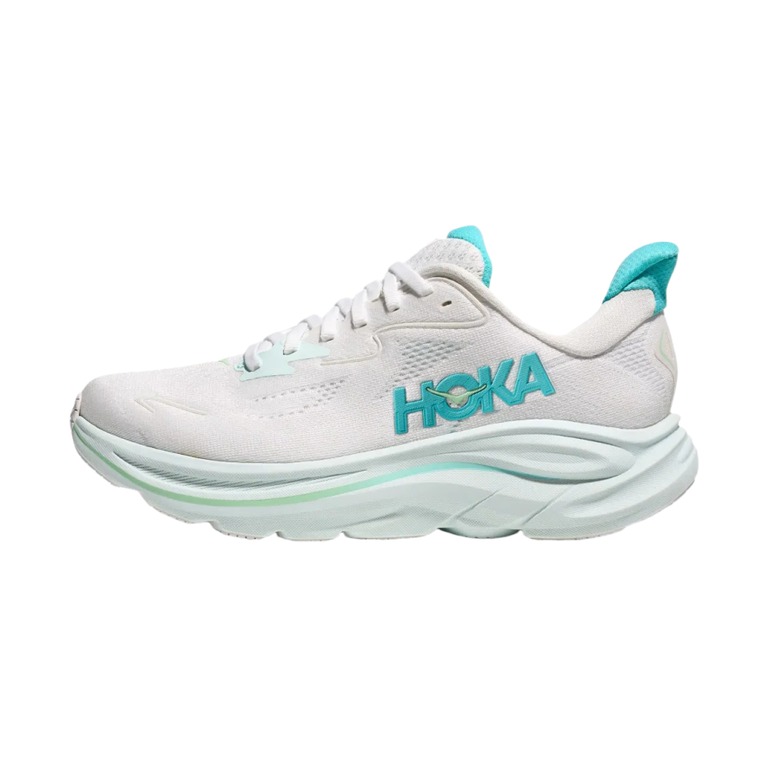 Hoka Clifton 10 'White Cielo Blue' Женские