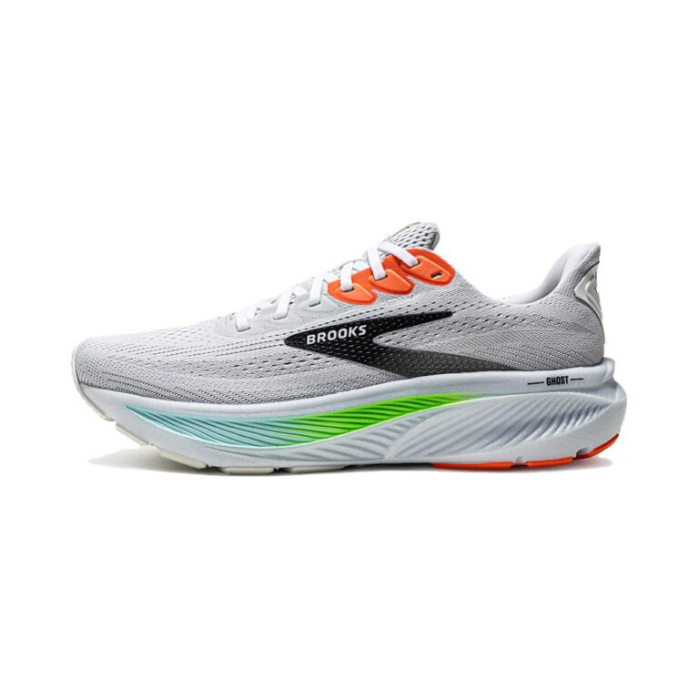Brooks Ghost 17 'Grey / White / Green' Мужские