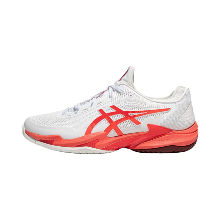 ASICS Court Ff 3 Novak 'White Electric Red' Мужские