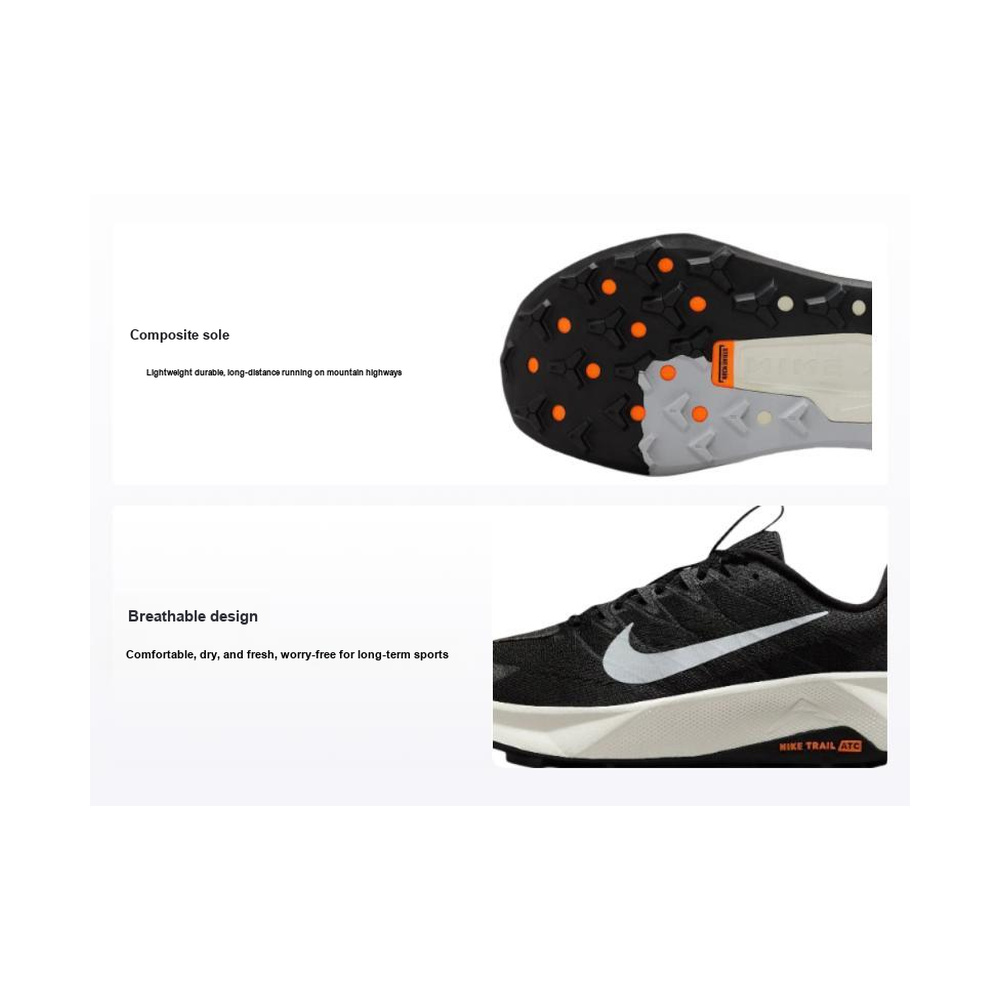 Nike Wildhorse 10 'Black / Anthracite / Platinum Tint / Wolf Grey' Мужские