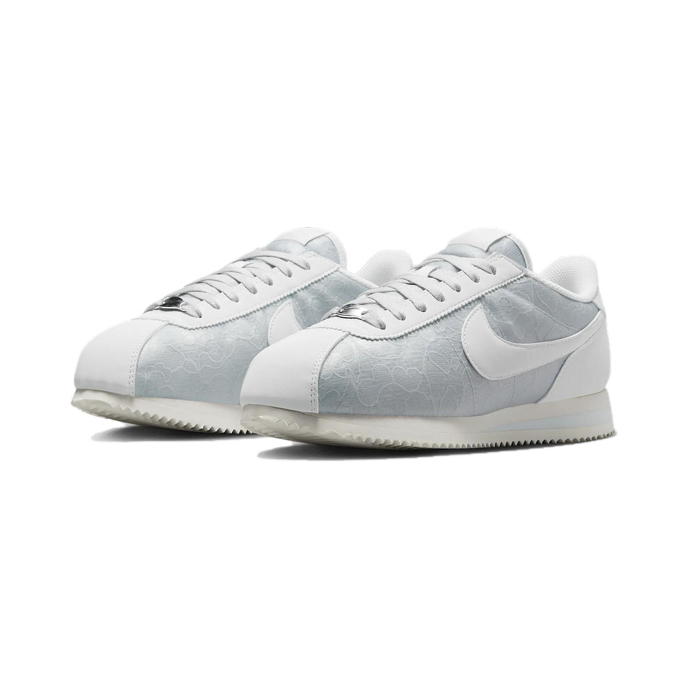 Nike Cortez 'Black / Hyper Crimson / White / Chrome' Женские