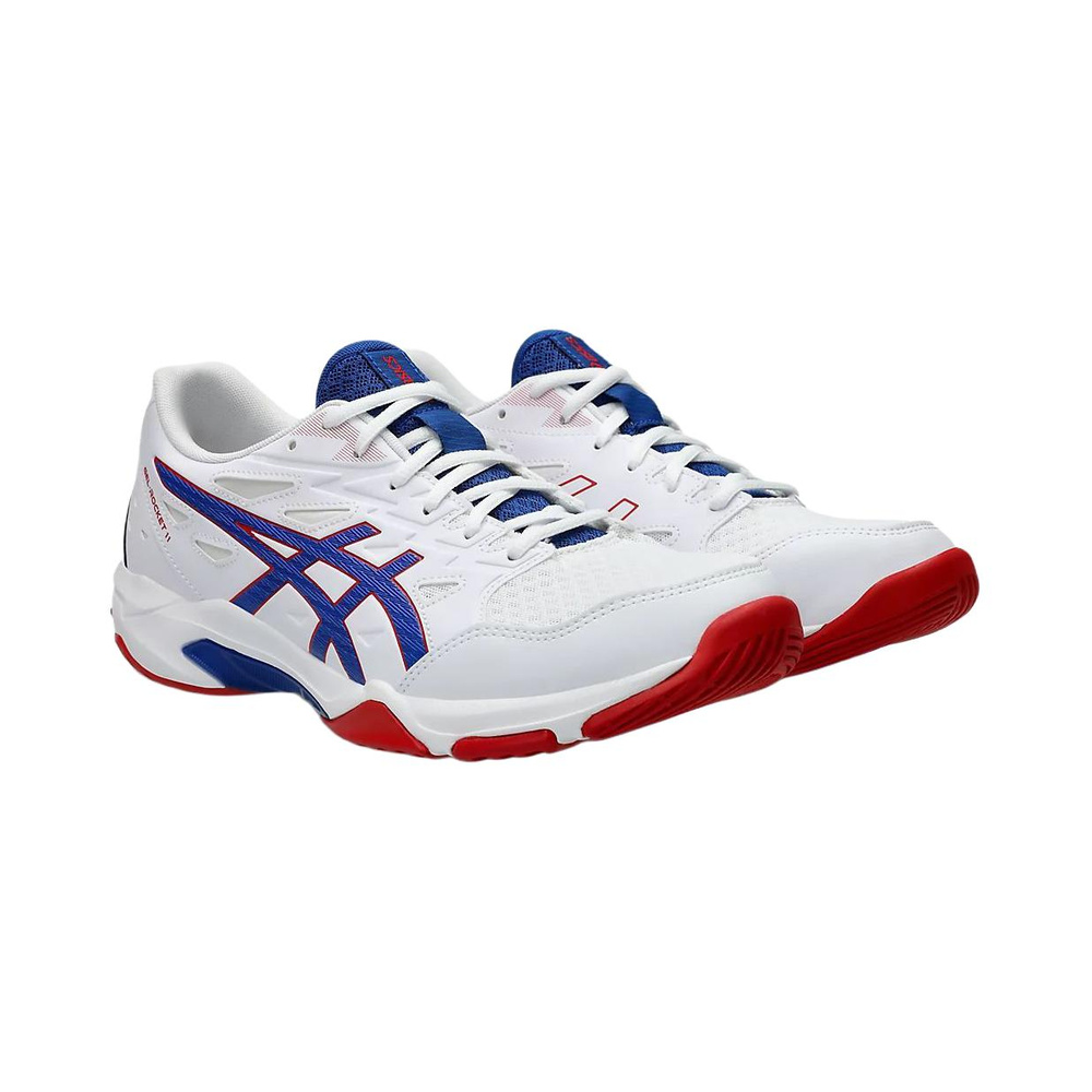 ASICS Gel Rocket 11 'White Blue' Мужские
